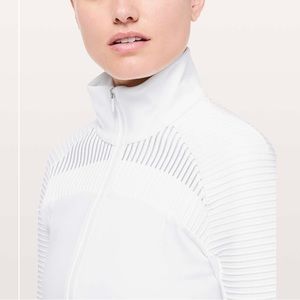 Lululemon Chill Going Strong Jacket - EEUC - White - Size 12